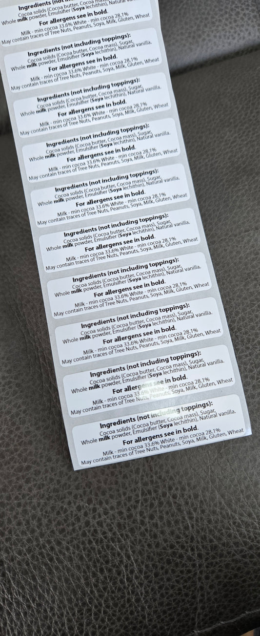 100 - 60mm x 15mm White